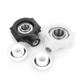 UCTPL210 Square plastic holder black or white Stainless outer spherical ball bearing Plastic bearing seat